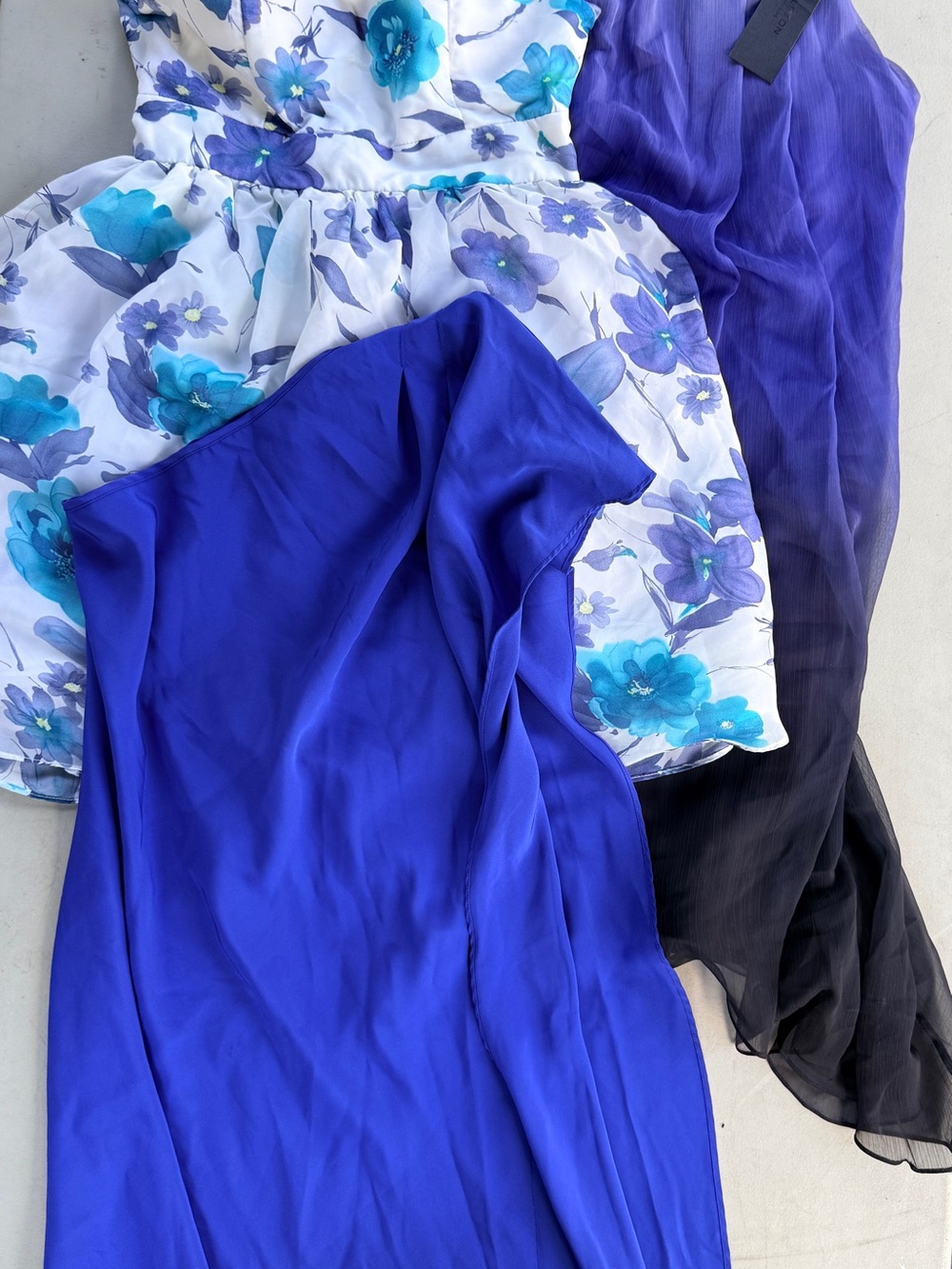 Womens blue dress bundle size small